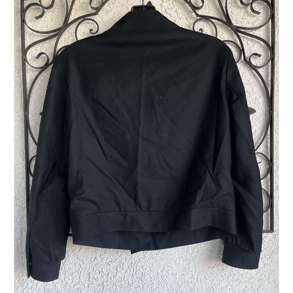 Gianni Versace 90’s Lightweight Track Jacket W/ Gold Adornments - Small - Black - Picture 7 of 14